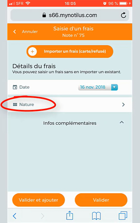 mobile_ecran_saisi_frais